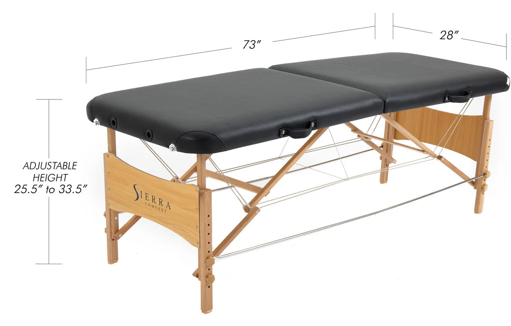 Sierra Comfort All-Inclusive Portable Massage Table